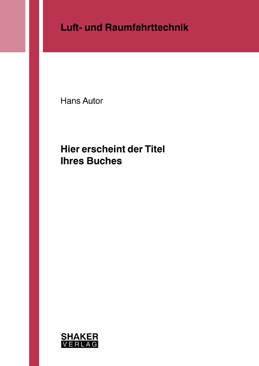 Shaker Verlag Gmbh Dissertation Dissertationen